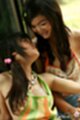 Thai teen lesbians gibzy and piano in playful mood